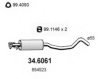 ASSO 34.6061 Middle Silencer